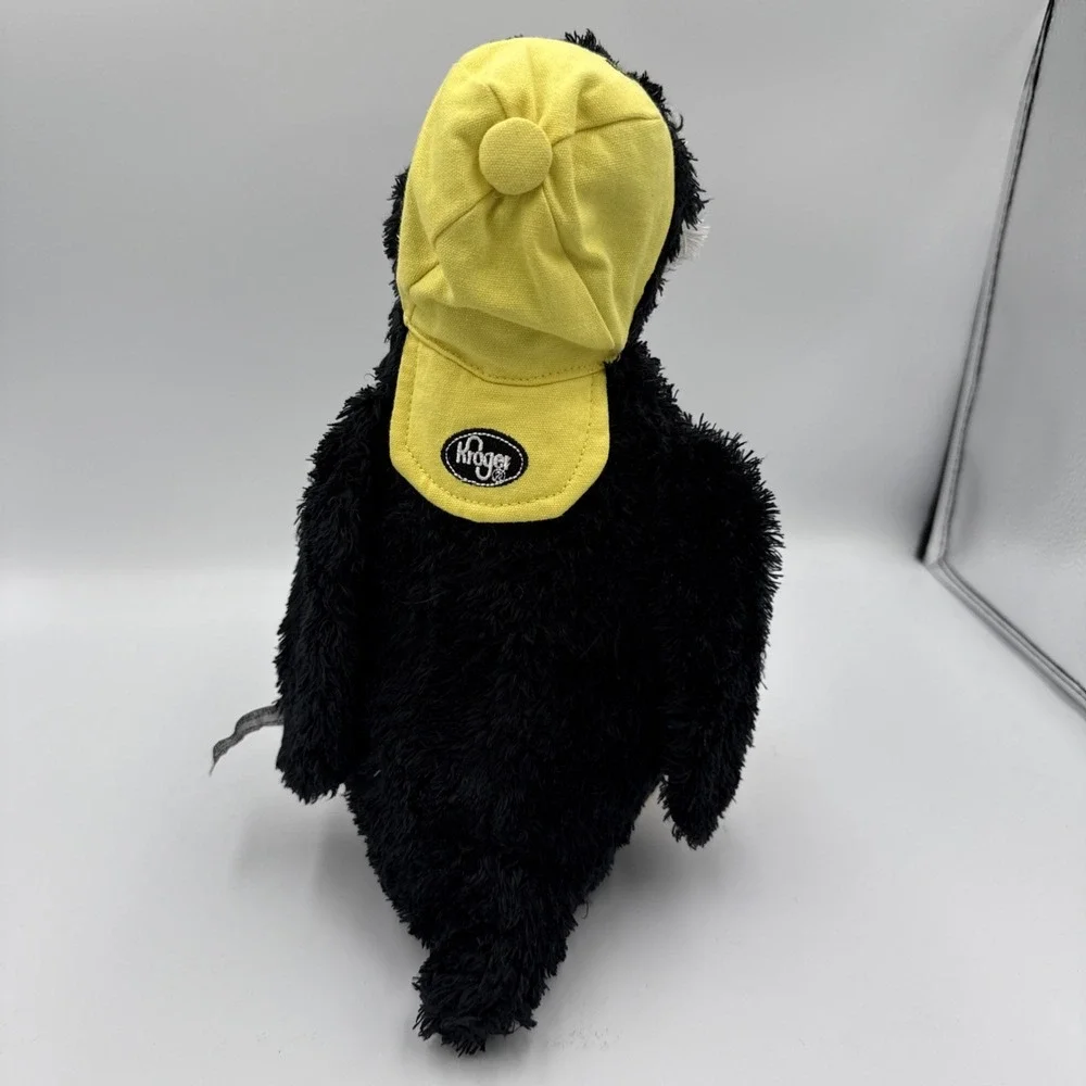 Advertising Kroger Mascot Pepe Penguin in Kroger Hat Plush Stuffed Animal